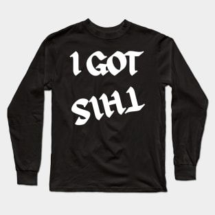 I got this Long Sleeve T-Shirt